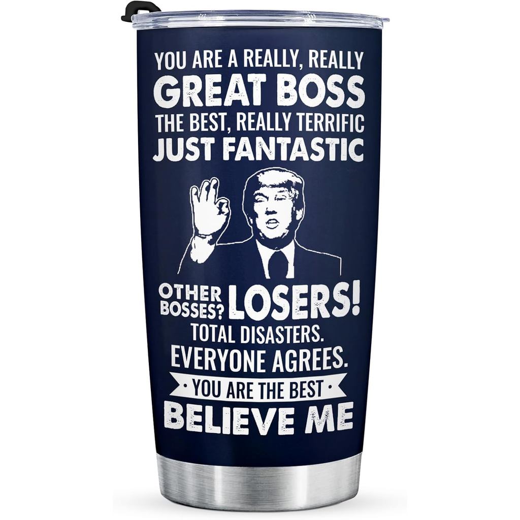 Aurahouse Ngộ nghĩnh Boss Quà Tặng Cho Nam Nữ, Bạn Là Một Ông Chủ Tuyệt Vời 20 Oz Tumbler, Quà Tặng 