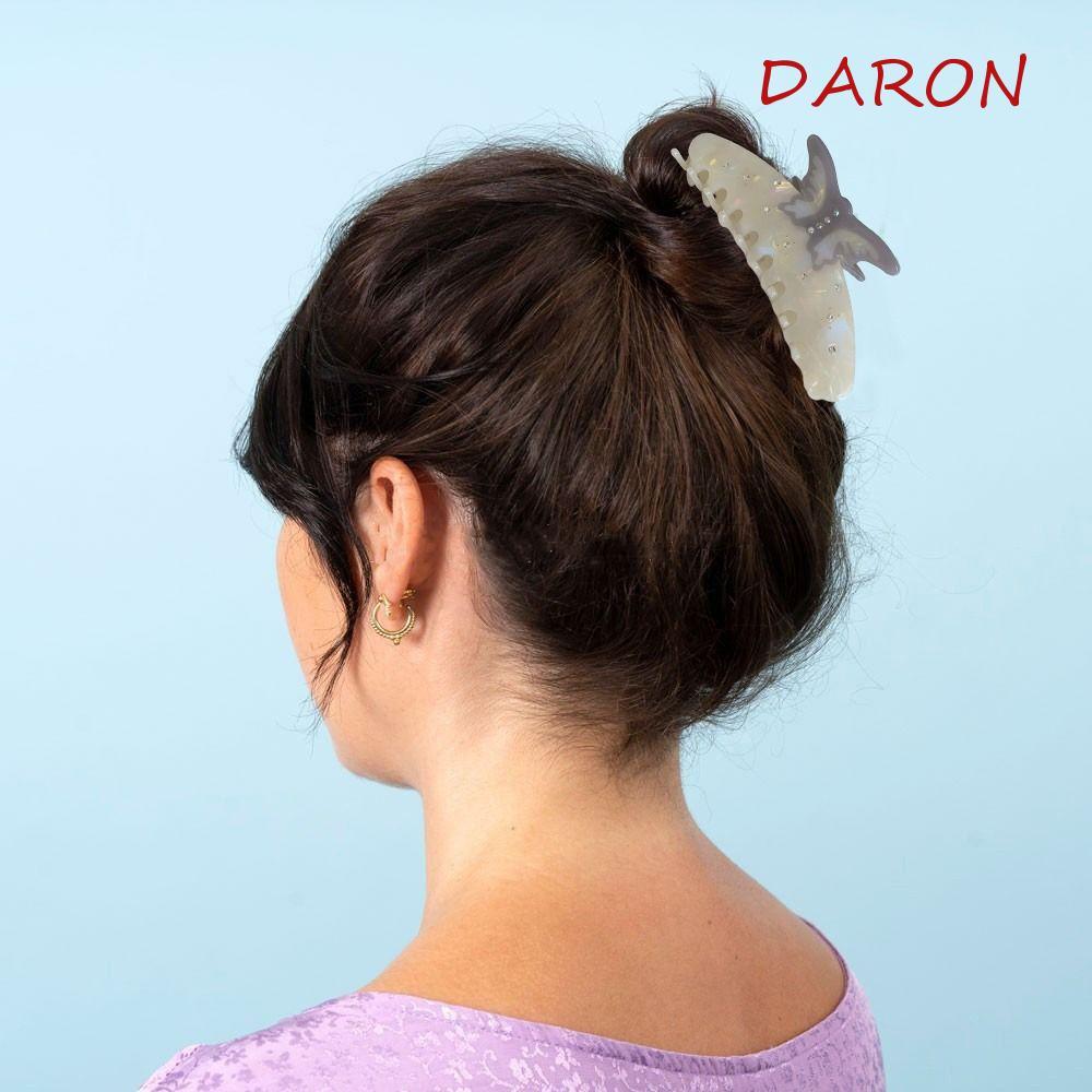 Móng Vuốt Tóc Động Vật DARON, Kẹp Tóc Mèo Chim Acetate, Kẹp Tóc Cầu Vồng Mèo Thanh Lịch Acetate Kẹp 