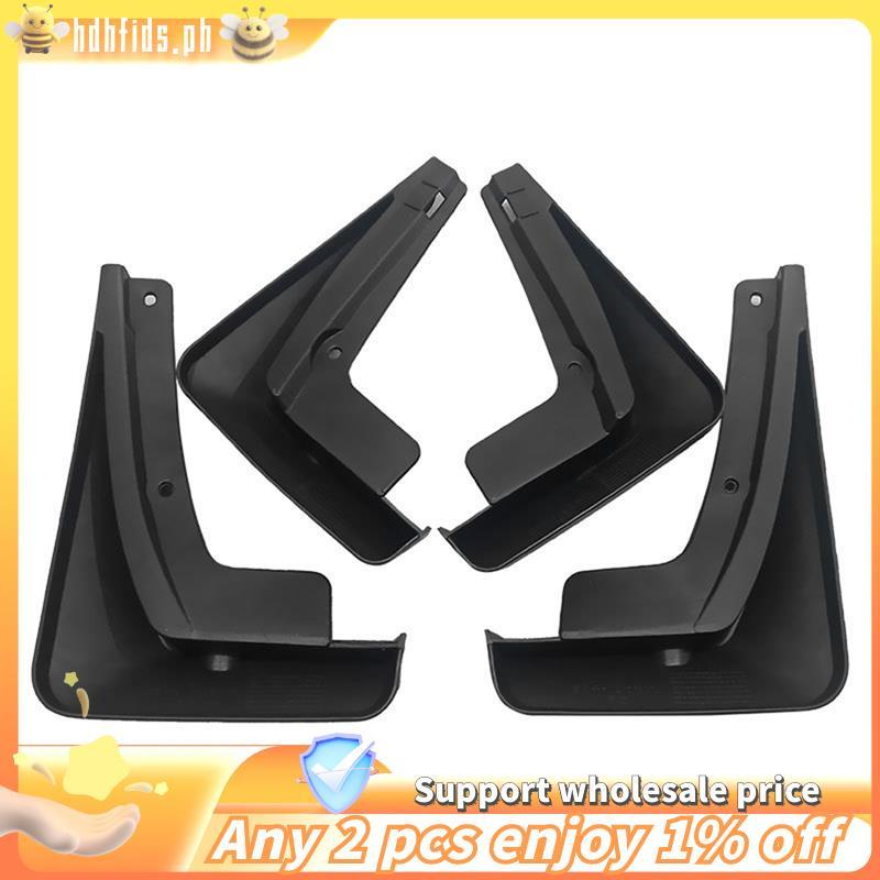 -4 Chiếc Phía Trước Phía Sau Bảo Vệ Cho CT5 CT-5 2020-2021 Phụ Kiện Xe Hơi Mudflaps 4 Chiếc Đen Cho 