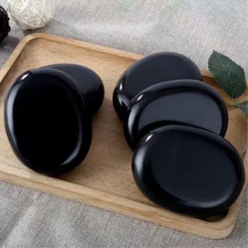 Núi Lửa Điện Đá Thẩm Mỹ Viện spa Đá Nóng Massage Đá Sưởi Hộp Bộ Massage Lưng Nóng Gói Bianstone20260