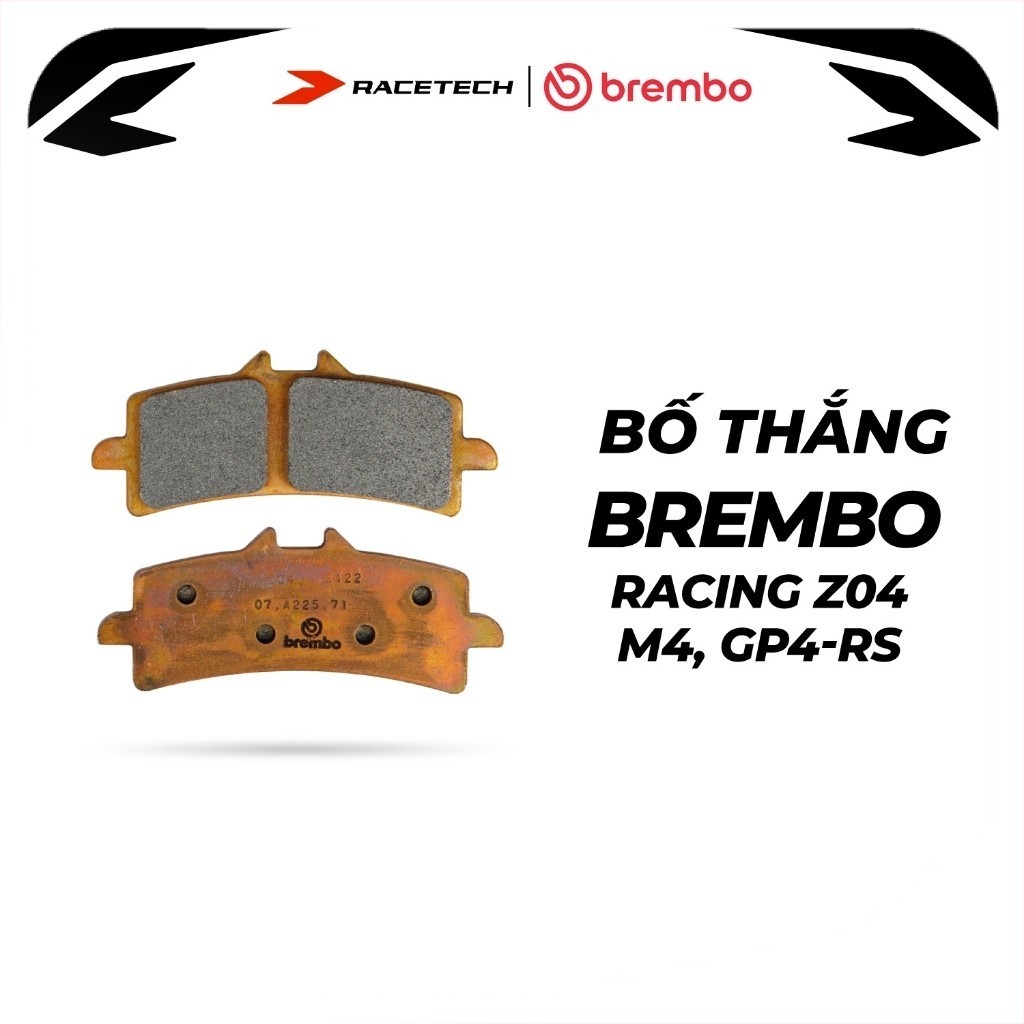 Bố thắng Brembo Z04 M4-M50-GP4RS-GP4RX-Stylema
