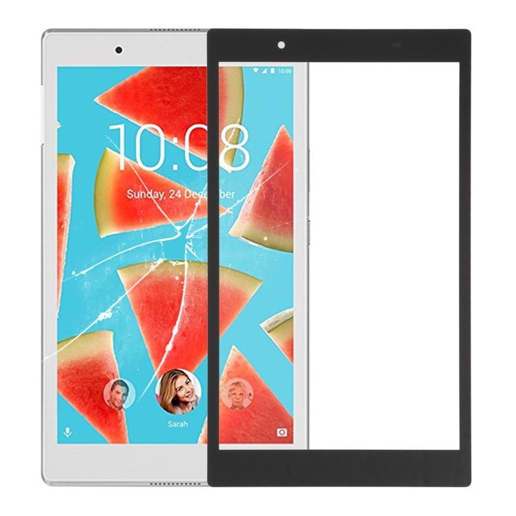 Nhà máy bán trực tiếp Ống kính kính kính ngoài màn hình phía trước cho Lenovo Tab 4 / TB-8504F / TB-
