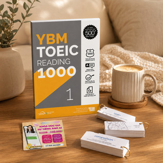 Sách – YBM TOEIC Reading 1000 Vol 1 – Kèm Lời Giải Chi Tiết (Gamma Books)