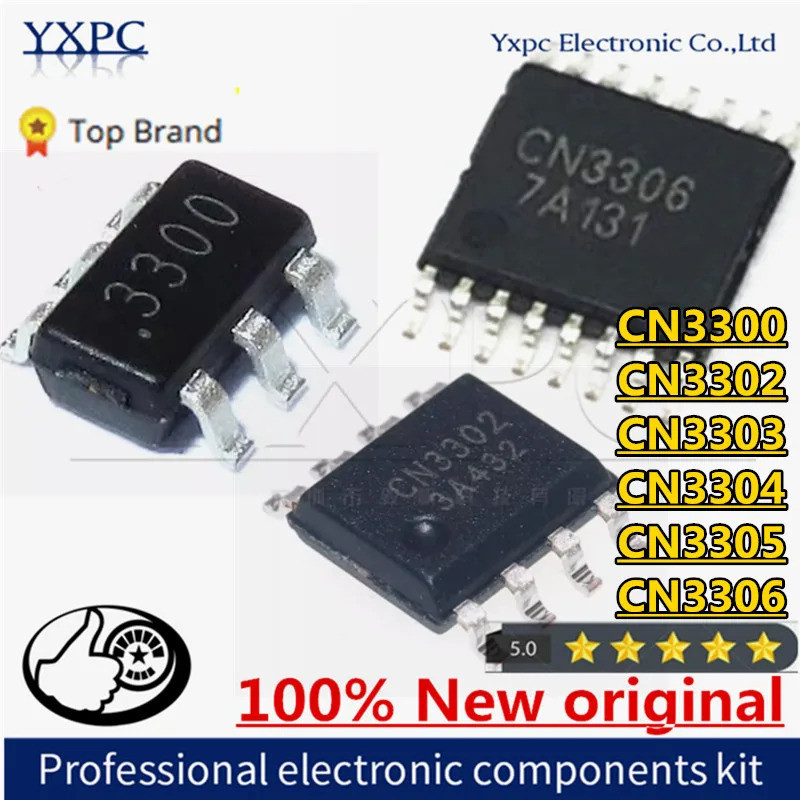 5 Chiếc CN3300 SOT23-6 CN3302 CN3303 CN3304 CN3305 SOP-8 CN3306 TSSOP16 Chip IC