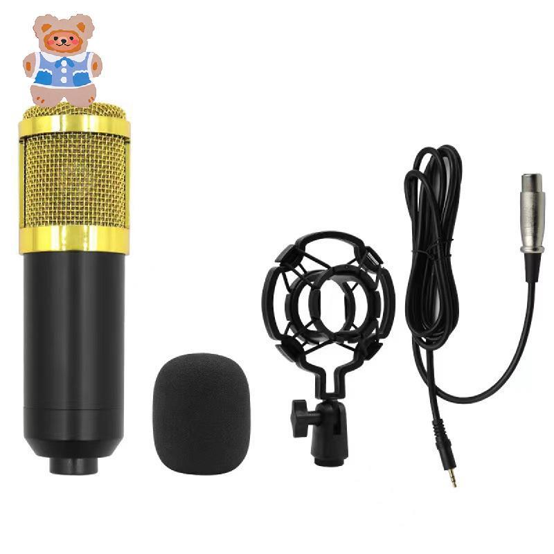 Bộ thẻ âm thanh F998 Bộ micro Bm-800 có thẻ âm thanh trực tiếp Bộ trộn âm thanh Condenser Pc Chơi ga