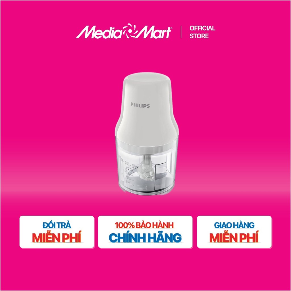 [MEDIAMART] - Máy xay thịt Philips HR1393/00 - FREESHIP,Bảohànhchínhhãng