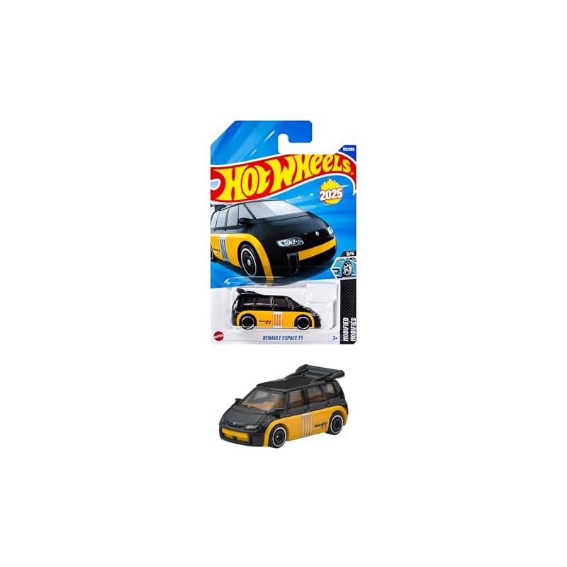 Hot Wheels (Hot Wheels) Basic Car Renault Espace F1 Toy Mini Car from 3 years old Black JFN82