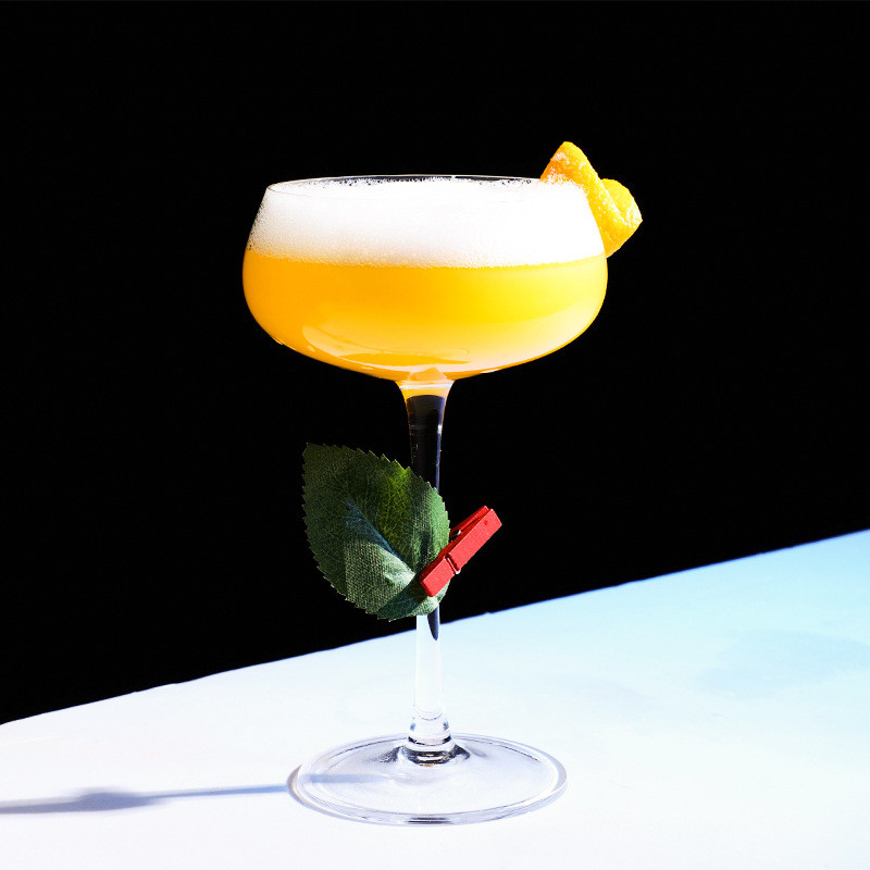 Mở rộng Champagne Glass Cổ điển Cocktail Kính Nữ Pre-Mixing Glass Sáng tạo Cocktail Glass Cốc Martin