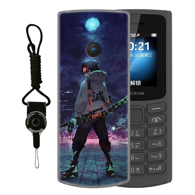 Dành Cho Nokia 110 4G Bao Dành Cho Nokia 110 2021 Ốp Lưng Anime Hoạt Hình Silicon Dành Cho Nokia 110