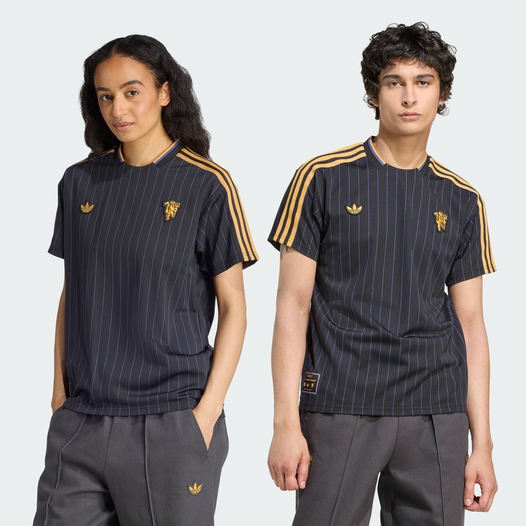  adidas Bóng đá Áo Đấu Manchester United Terrace Icons Unisex Đen JN2818 