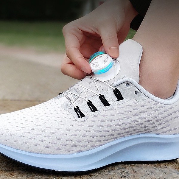 FB9 Hàng có sẵn _ Dada Spin Buckle Tự động viền Hiện vật Thể thao ngoài trời Dây giày nhanh Độ đàn h