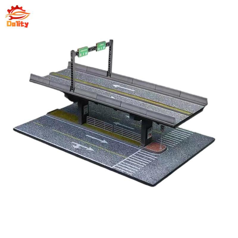 Diorama of A Parking Lot tỷ lệ 1: 64, Hộp trưng bày ô tô đồ chơi, Trang trí, Phong cảnh vi mô