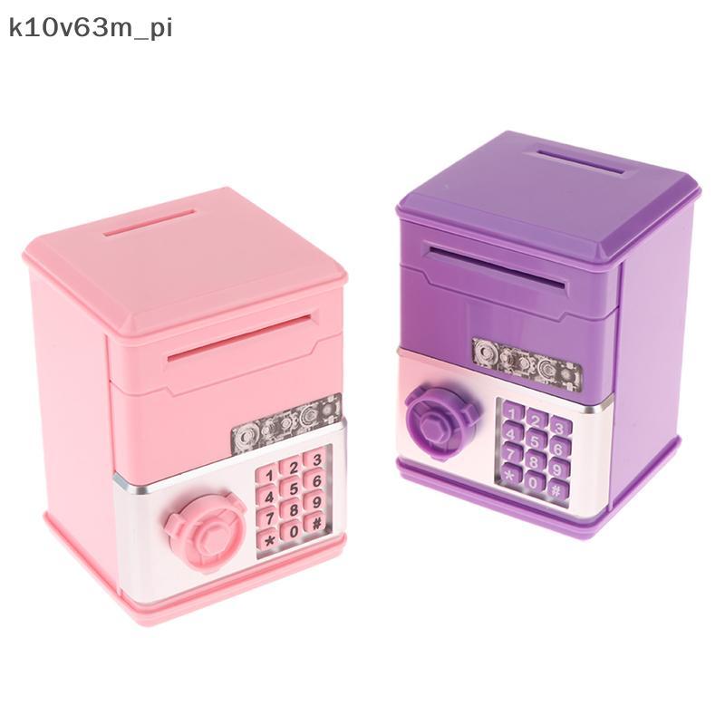 kv Kids Money Bank Password Piggy Bank Mini ATM Cash Coin Money Box For Kids Birthday Toy vn