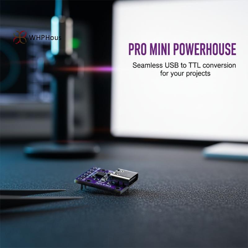 < WHPHous-t > CH340E CH9340C USB sang TTL Serial Board Pro Mini Downloader Module Thay thế CH340G CH