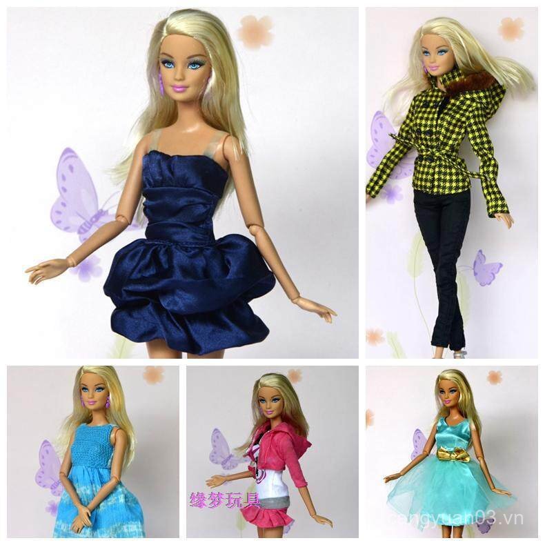30CM Búp Bê Barbie Liv Mặc Quần Áo Váy Nhỏ Áo Mưa Áo Phù Hợp Với Nam Búp Bê Quần Áo RIN1