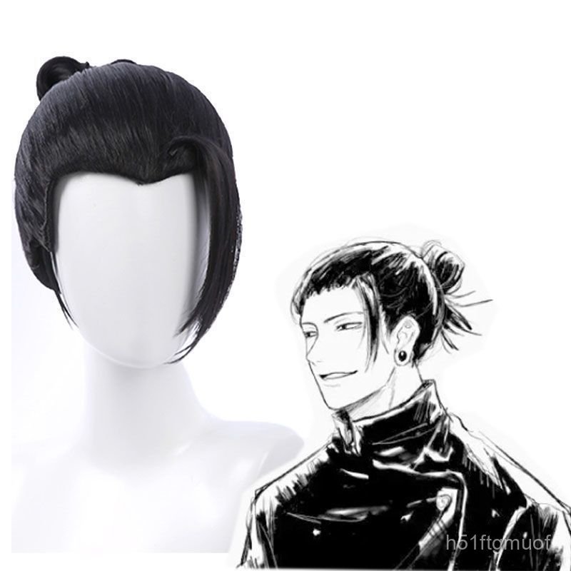 Toc Gia Geto Suguru Jujutsu Kaisen Cosplay Sieu Thom Ngon Dam Da An Lien Cuc Da