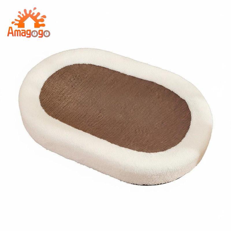 Sisal Cat Scratching Board Tích hợp Nest Cat Bed Ball Toy Play Lounge Phụ kiện mèo cưng để sử dụng t