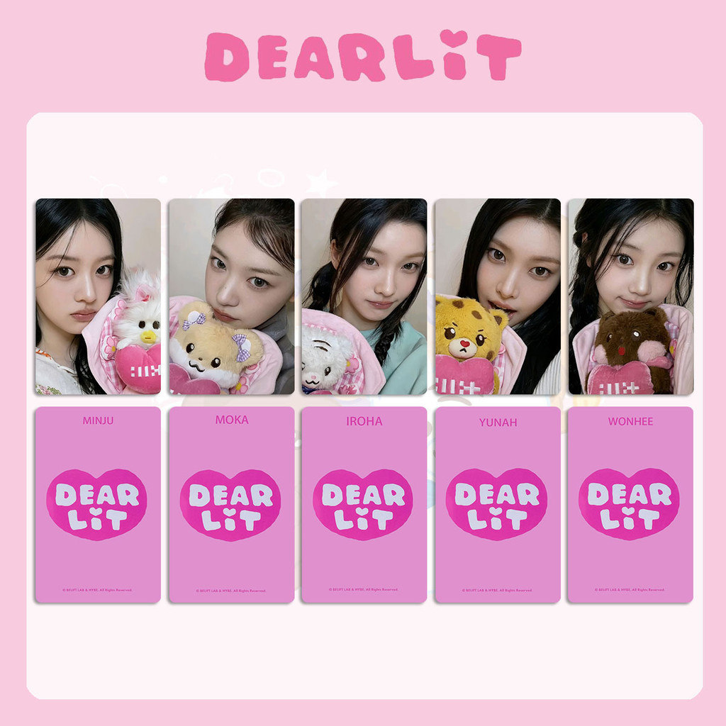 1-5 chiếc ILLIT DEARLIT 2nd Ra mắt Kỷ niệm Lomo Cards KHÔNG DỄ DÀNG Album BOMB Toki Yo Tomare I 'LL 