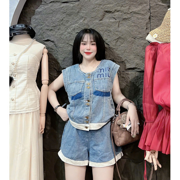 [THƠ LÊ BIGSIZE] Set Jean Miu Đùi
