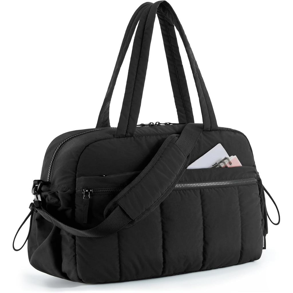 Túi tập Gym nữ BAGSMART, Túi du lịch có túi ướt, Túi du lịch cuối tuần nhẹ, Chống thấm nước