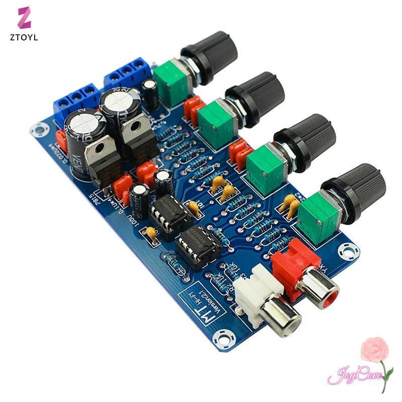 [ZTO-T] NE5532 Stereo Preamplifier Tone Board Âm thanh Mô-đun khuếch đại 4 kênh