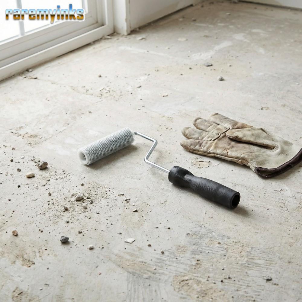 Con lăn khử bọt RAREM, Chất liệu nhôm Dụng cụ sợi thủy tinh cỡ 3 Inch, Thiết kế lò xo lâu dài Aceton