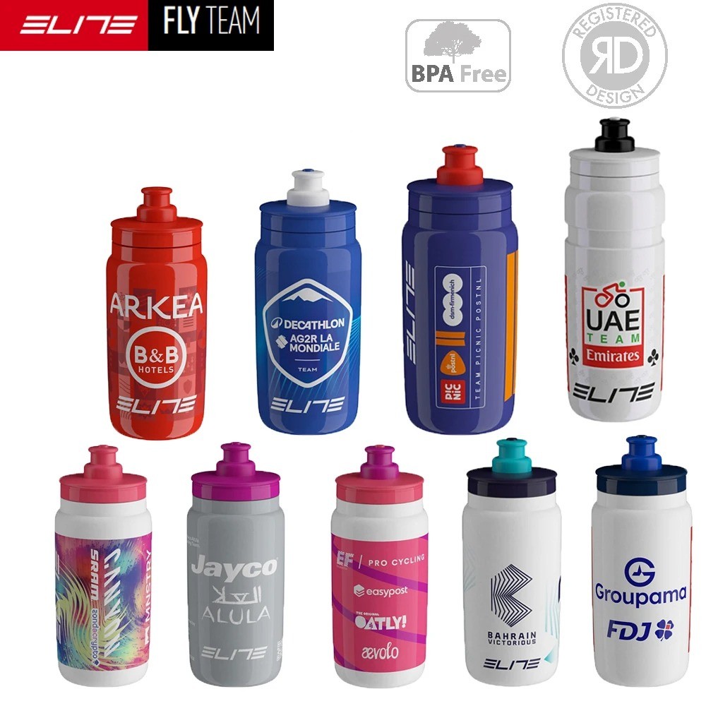 Bình Nước Xe Đạp Elite Team Bahrain Merida / BMC / Sky / Sunweb Bình nước đạp xe chuyên nghiệp phong