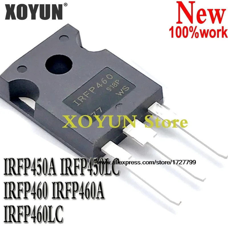 (5 chiếc) IRFP450A IRFP450LC IRFP460 IRFP460A IRFP460LC TO-247 chip ic còn hàng NQHR