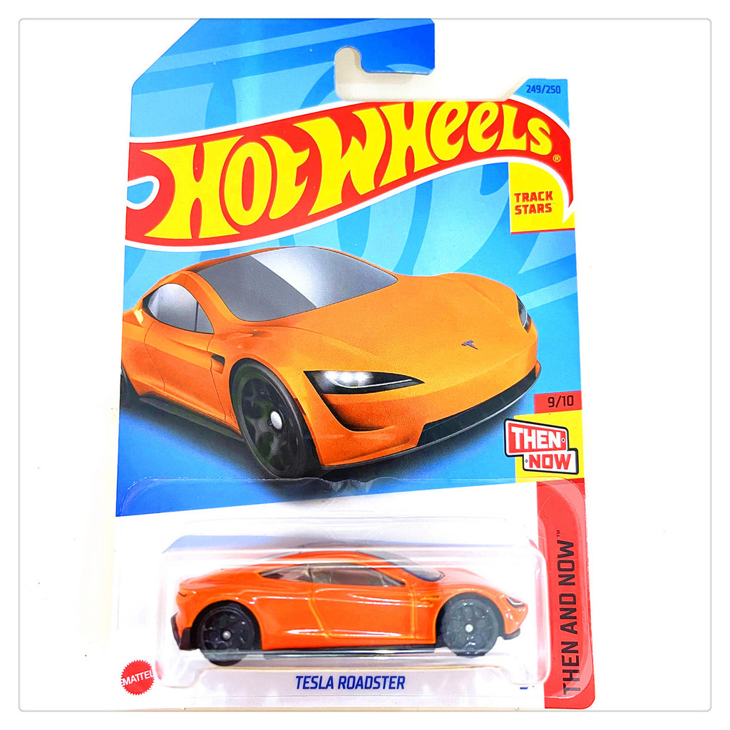 2023PH Mattel HOTWHEELS Hot Wheels Xe Thể Thao Nhỏ Mẫu Tesla Tesla ROADSTER Siêu Xe Thể Thao
