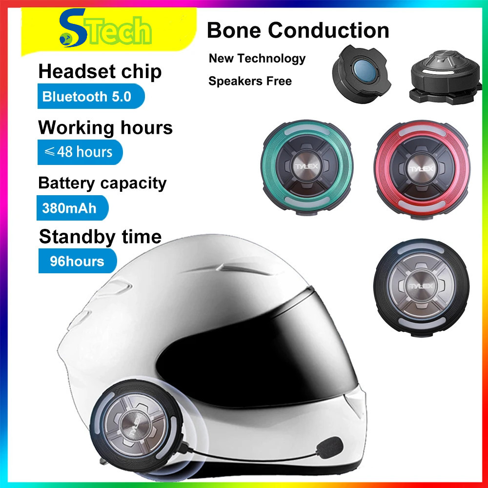 Dẫn truyền xương Mũ bảo hiểm xe máy Tai nghe Loa âm thanh nổi Tai nghe không dây IP68 Tai nghe thể t