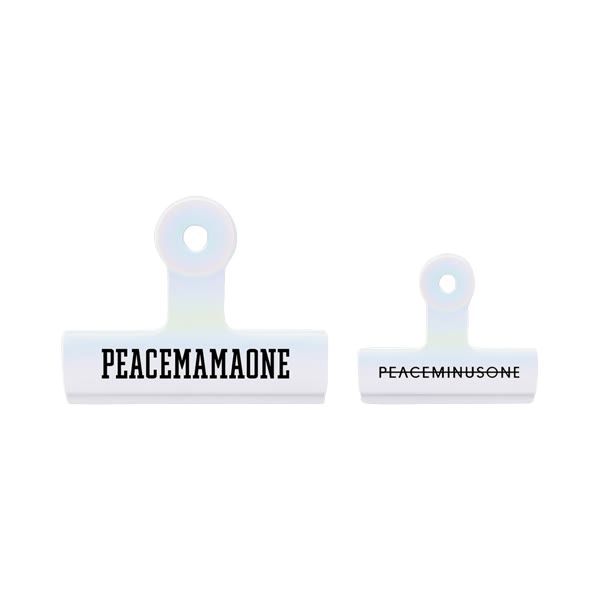 Peaceminusone x 2025 MAMA Awards Peacemamaone Bulldog Clip Set (Set of 2) Peaceminusone x 2025 MAMA 
