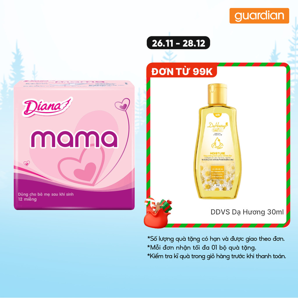 Băng Vệ Sinh Mama Diana 12 Miếng