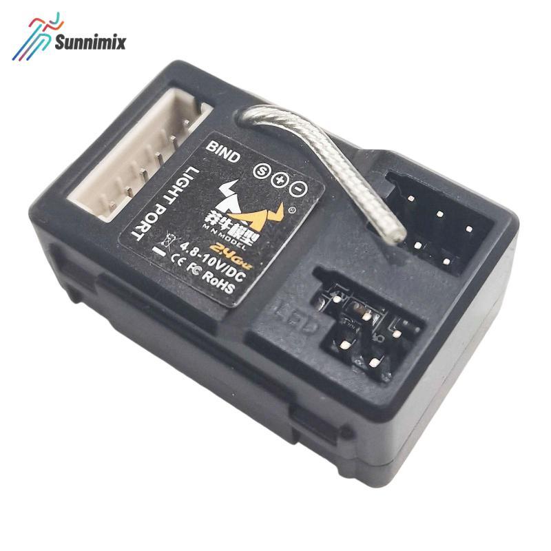 Bộ thu RC cho hệ thống điều khiển từ xa Cổng đèn cho bánh xích RC MN99S MN82