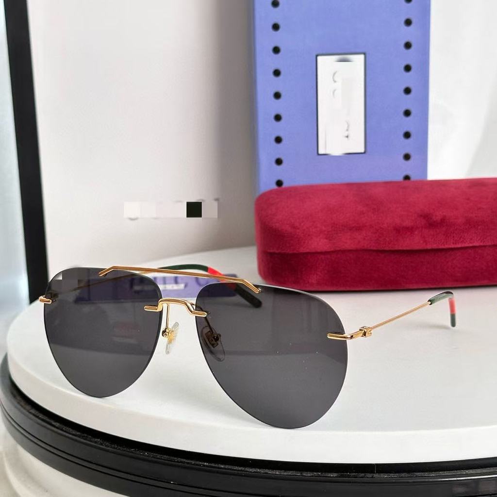 HGRW GU# New Fashion Ultra-Light Sunglasses HD Sunglasses Frameless Sunglasses Driving Glasses UV Pr