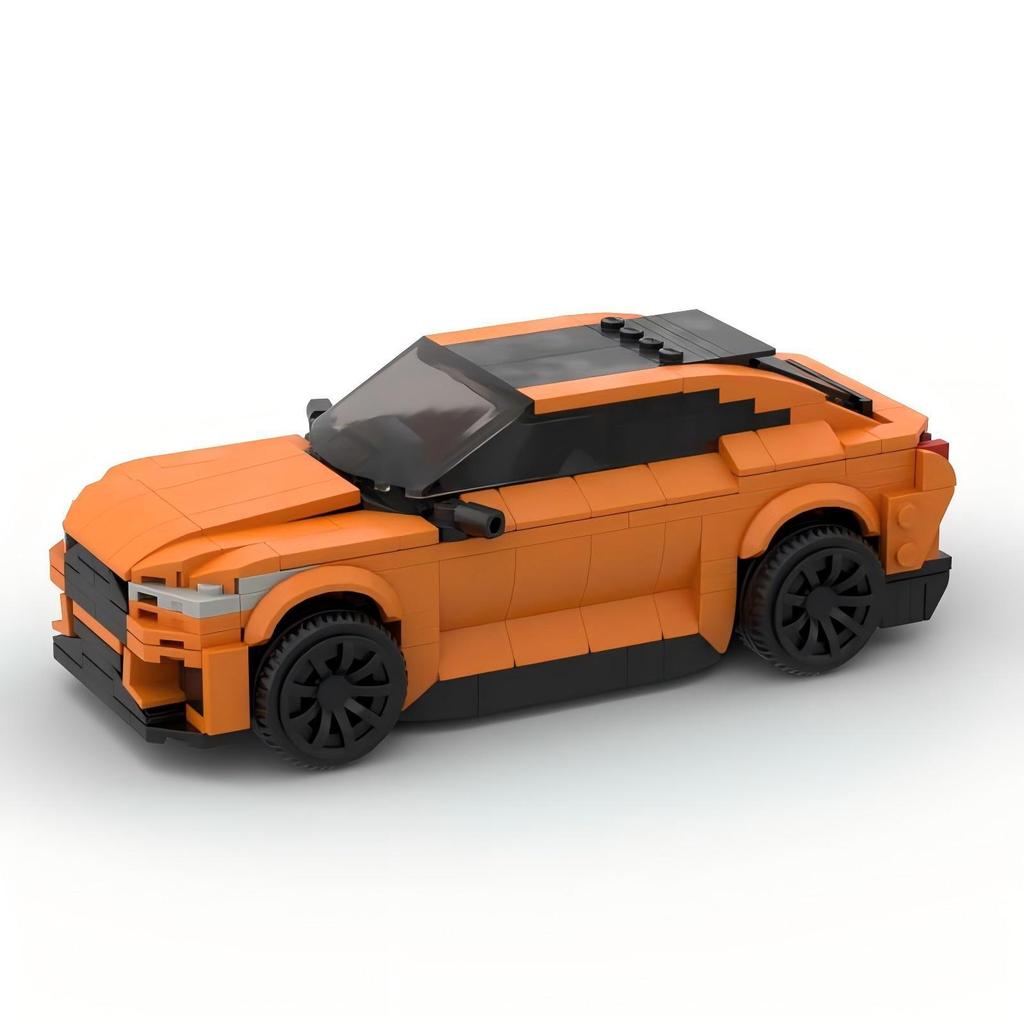 Tương thích với Lego MOC-149026 Ford Mustang Mach E Mẫu xe sáng tạo Đồ trang trí nhỏ Đồ chơi hạt2512