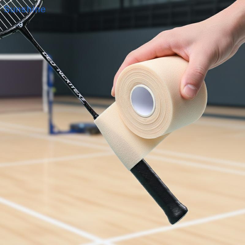 Sun Athletic Sponge Pre Wrap Tape 1 / 2 Rolls Raet Grip Đệm hỗ trợ chấn thương thể thao và tập Gym V