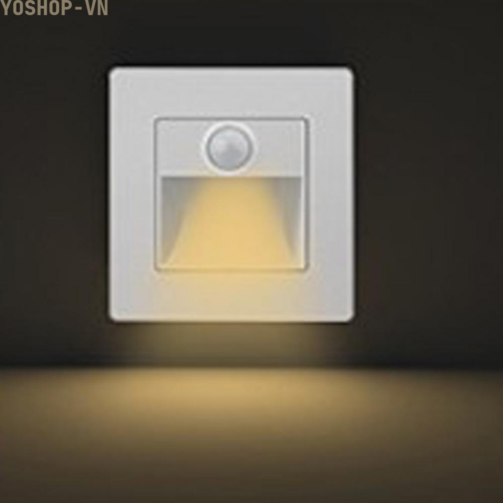 [Ysp]LED Stair Light 22mm Installation Depth 30s Auto-off Timer Recessed Wall Light
