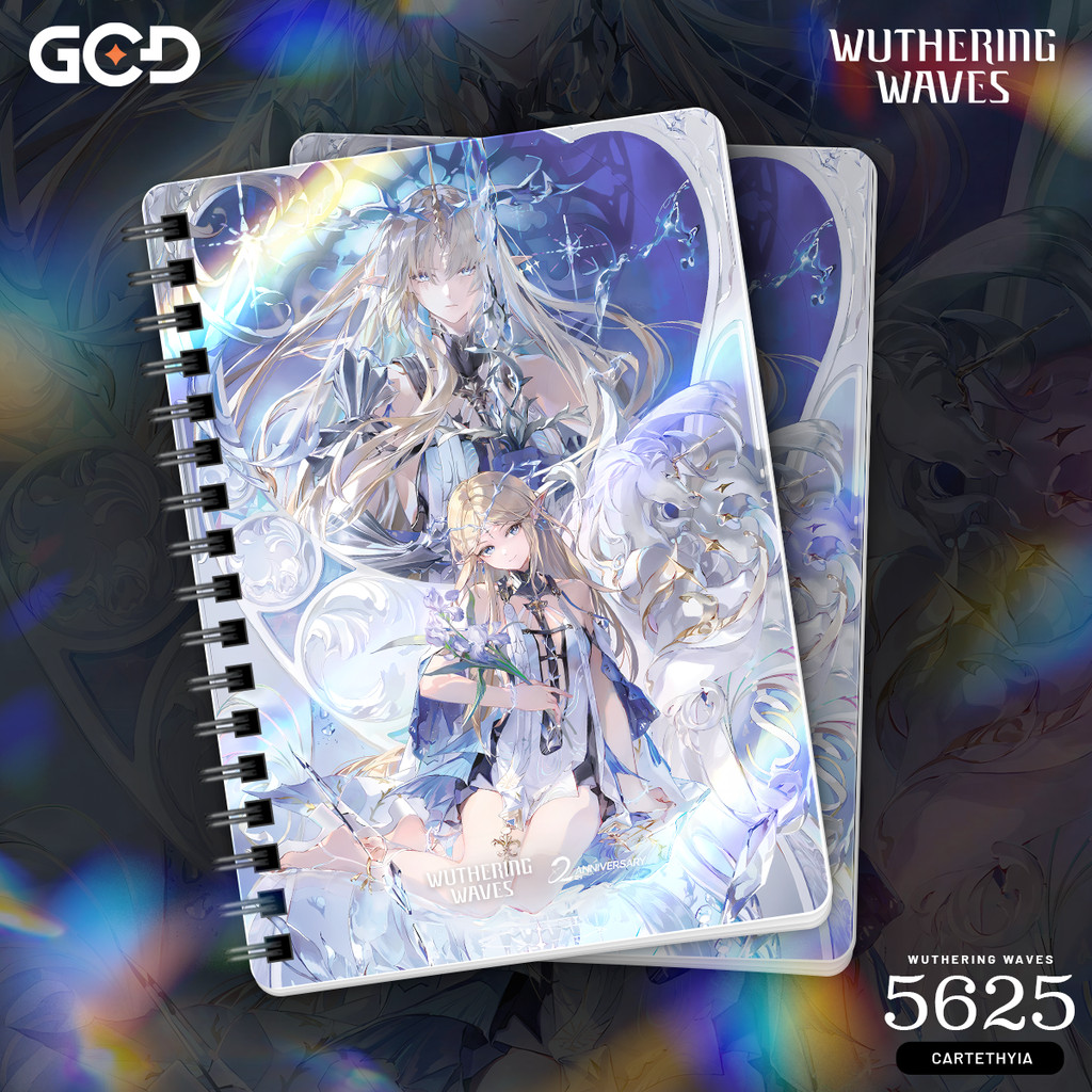 GCD Shop | Sổ tay Wuthering Waves 2nd Year Anniversary +AURORA cực kỳ đẹp