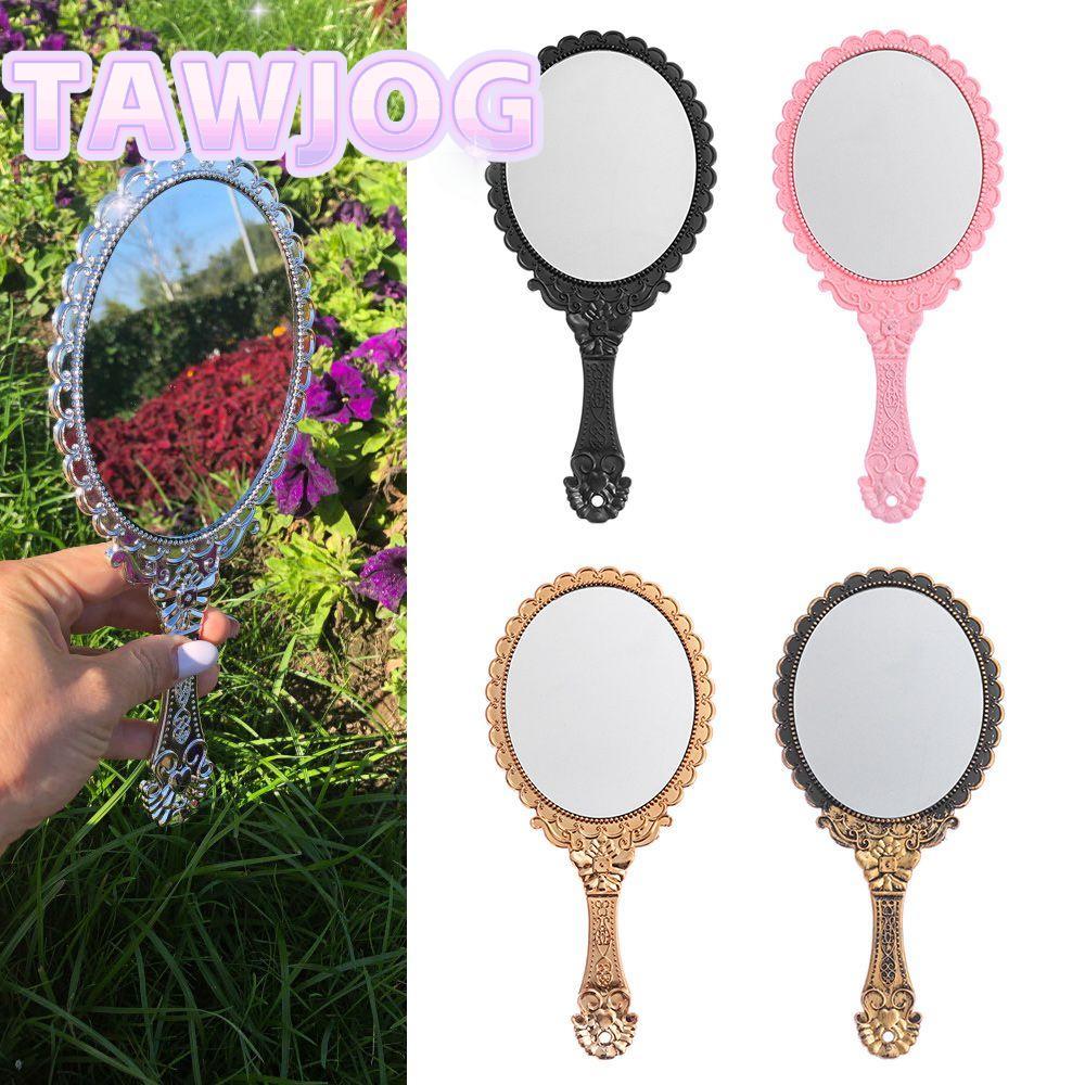 TAWJOG Vintage Nữ Dresser Gương Trang Điểm Gương Vanity Mirror