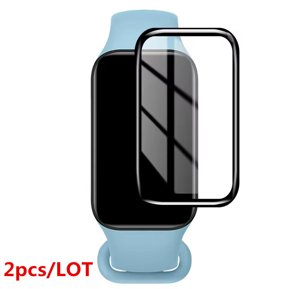 2 Chiếc Mềm Bảo Vệ Phim Vỏ Đồng Hồ Cho Xiaomi Mi Band 9 Active Smartband HD Bảo Vệ Màn Hình Cho Xiao