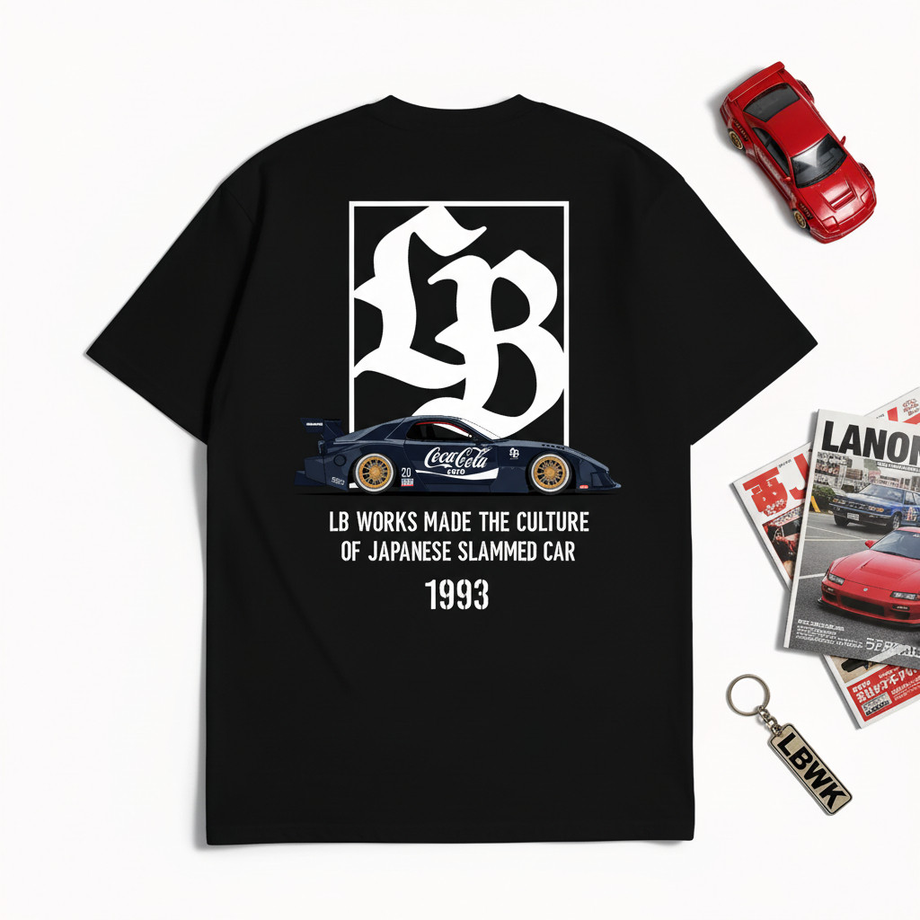 Áo thun Unisex Image JDM LBWK SLAMMED MAZDA RX-7 RX7 8787