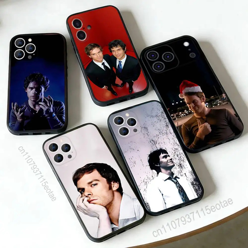Ốp Điện Thoại TP-1 D-Dexter Morgan Và Brian Cho iPhone 17,16,15,13,12,11, Pro, Max, Plus, E, Air, Mi