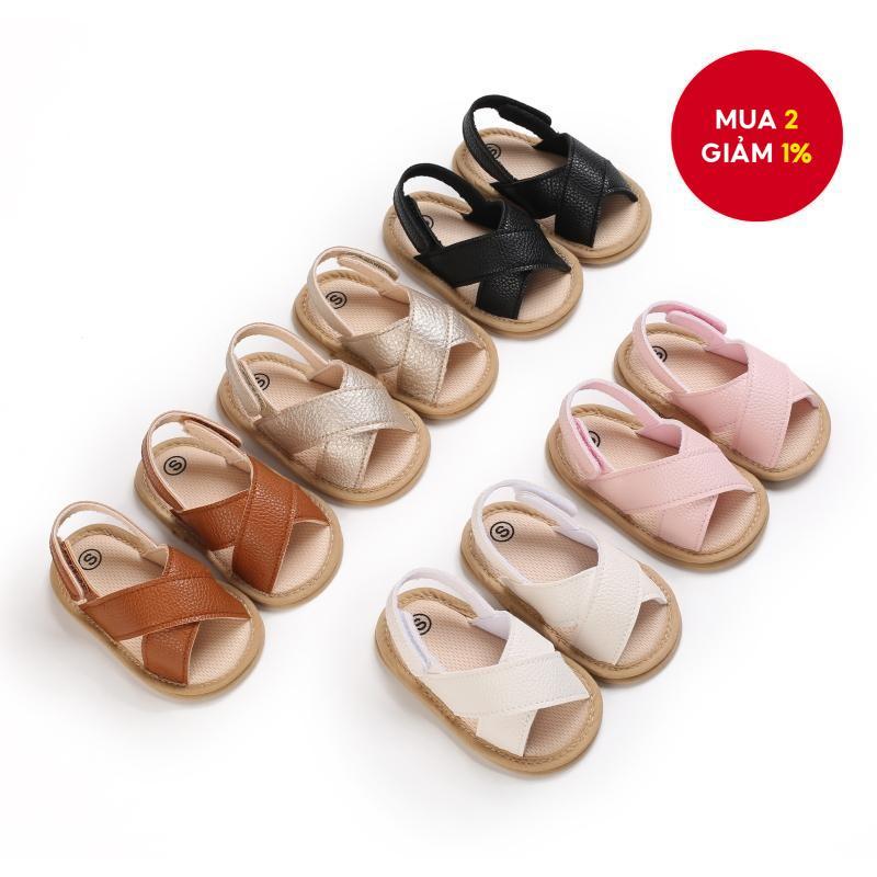 Xăng đan Bé Gái Da Mềm - Giày Tập Đi Thoải Mái Cho Ngày Chơi & Dịp Đặc Biệt