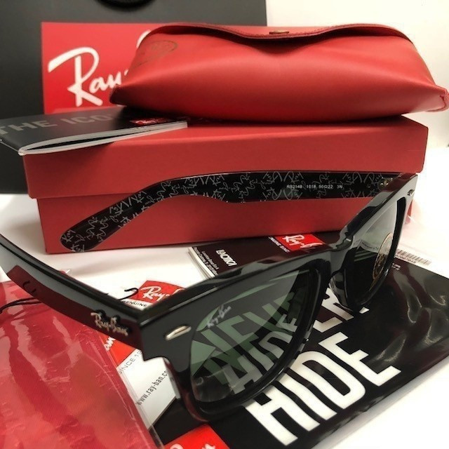 Kính Râm Rayban Wayfarer Rareprint RB2140 Chính Hãng - Phù Hợp Mùa Hè