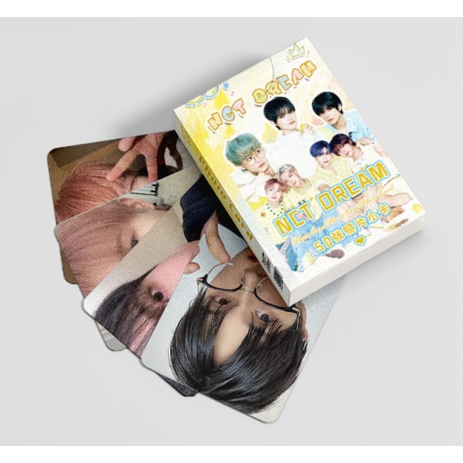 Bộ 50-55 NCT DREAM wish 127 Nation Laser Hologram Lomo Cards JAEMIN CHENLE WayV JISUNG Jeno HAECHAN 