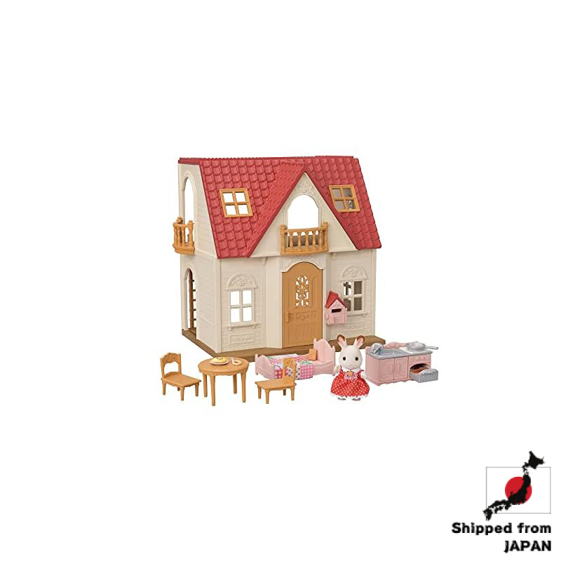 Sylvanian Families Nhà Sylvanian Families Đầu Tiên DH-08 Chứng Nhận ST Mark, Dành cho Trẻ từ 3 tuổi 