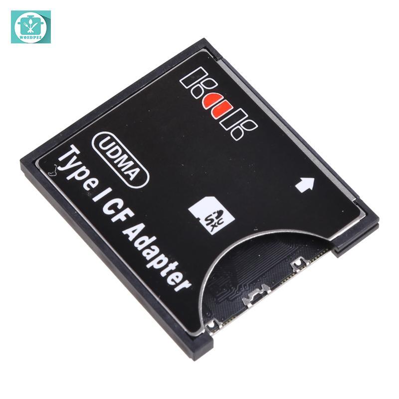 Đầu đọc thẻ Flash máy ảnh Woedpez Bộ chuyển đổi SD sang CF SDHC SDXC sang CF Tốc độ cực nhỏ gọn cho 
