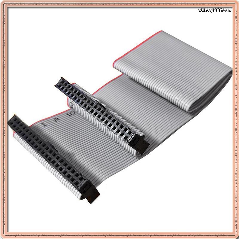 [Q B T C] Cáp Dữ Liệu Thay Thế 40 Pin Cáp IDE Nữ Sang Nữ Cáp Nối Dài Dữ Liệu IDE Hàng Kép 30cm Cho Đ