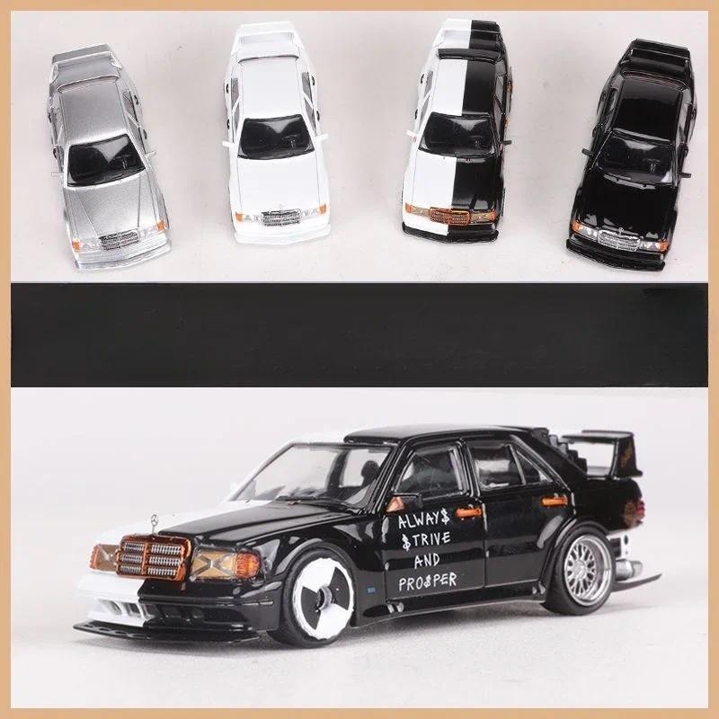 Seeker 1: 64 Mercedes 190E W201 2.5-16 Evo NFS Mẫu xe hợp kim đen trắng