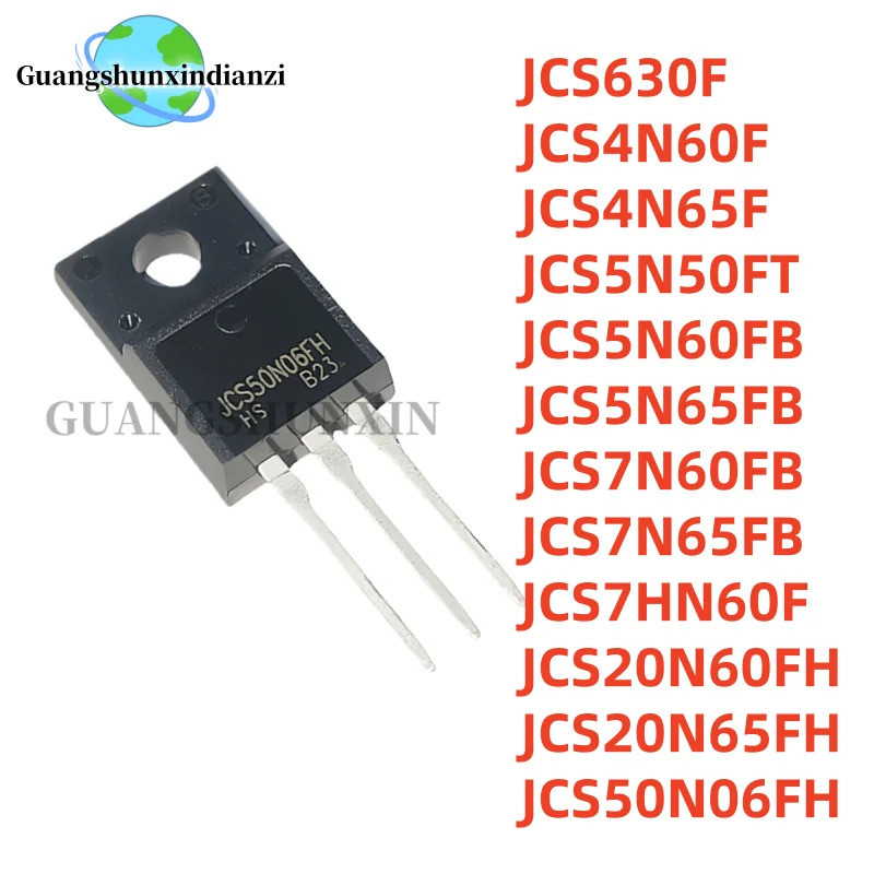 5 Chiếc JCS20N60FH JCS4N60F JCS5N60FB JCS20N65FH JCS4N65F JCS5N50FT JCS5N65FB JCS50N06FH JCS630F JCS